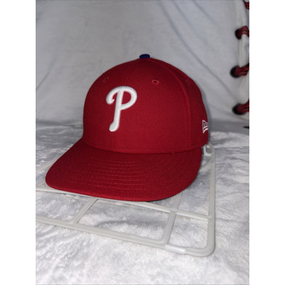 Philadelphia Phillies New Era Red Hat 7 1/4 59/50 MLB Baseball